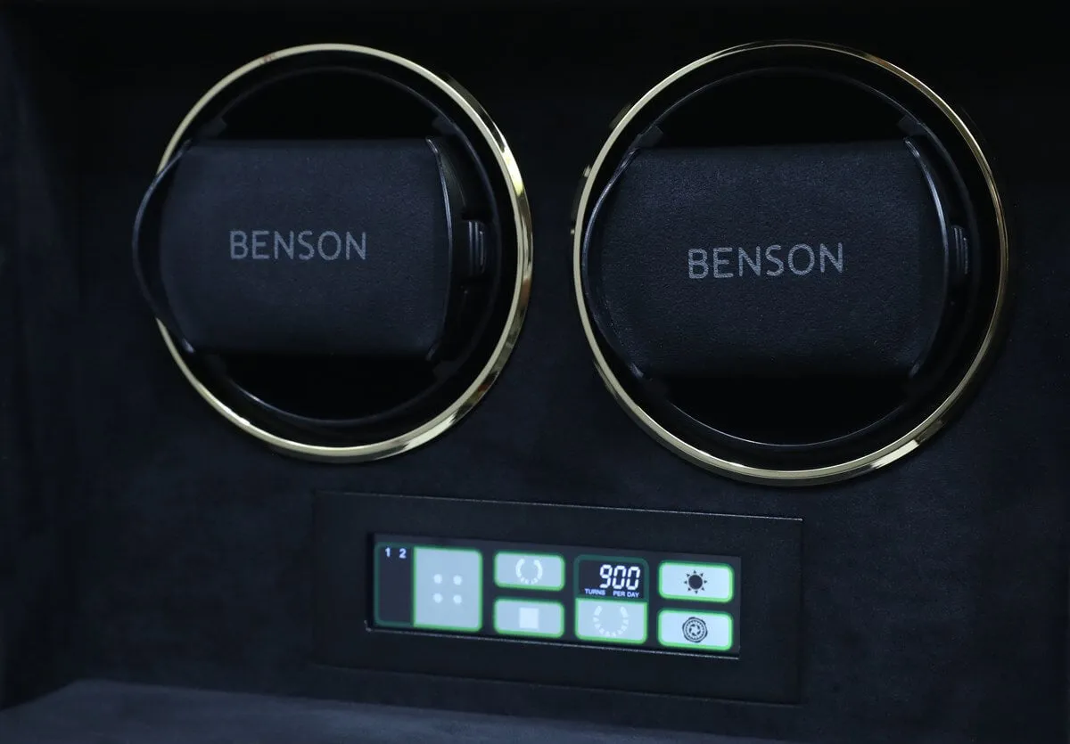 Benson Watch Winder Compact Double 2.WAG Brown