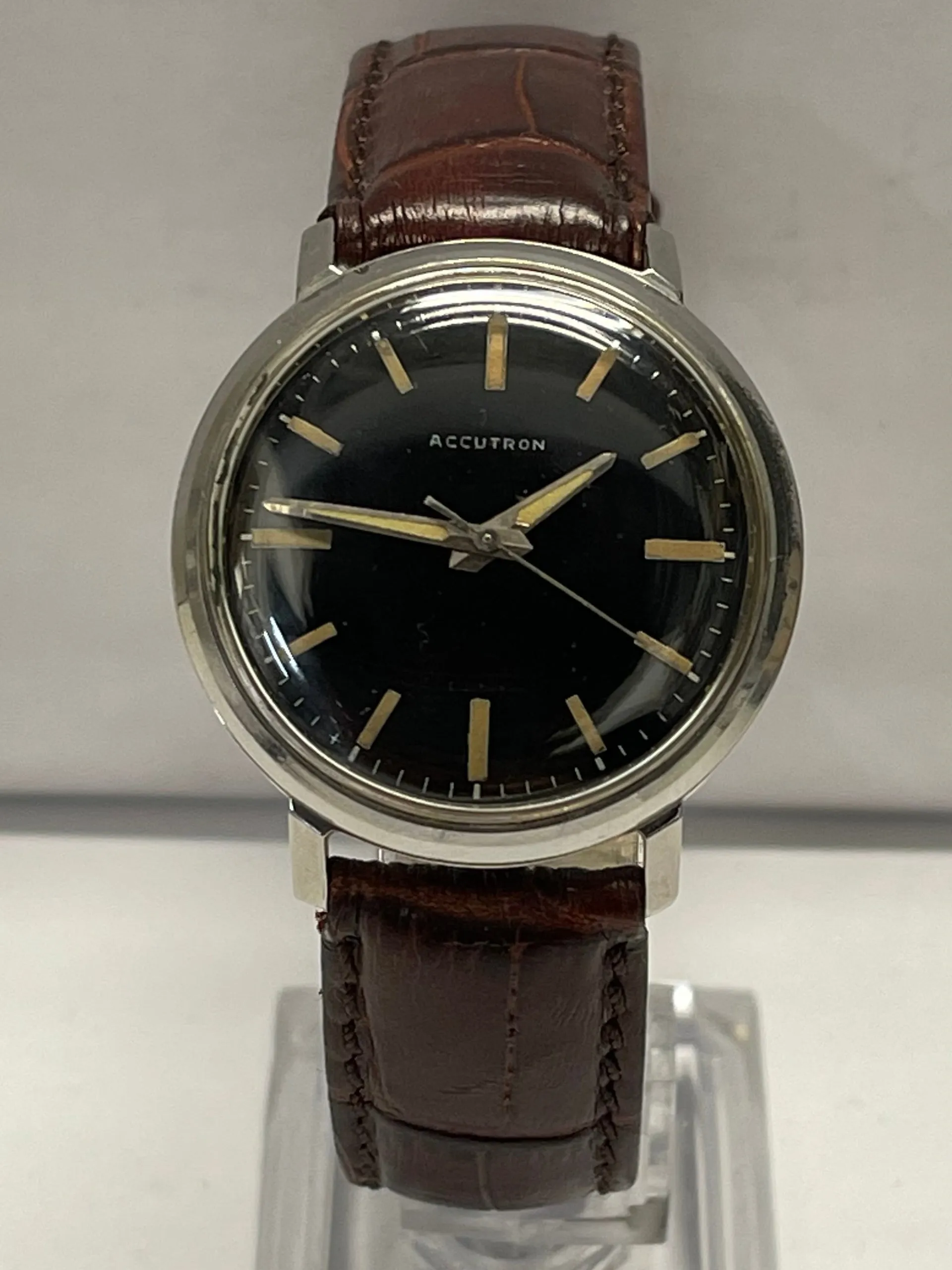 BULOVA Vintage 1950's Electronic Waterproof Unique Steel Watch - $5K APR w/ COA!