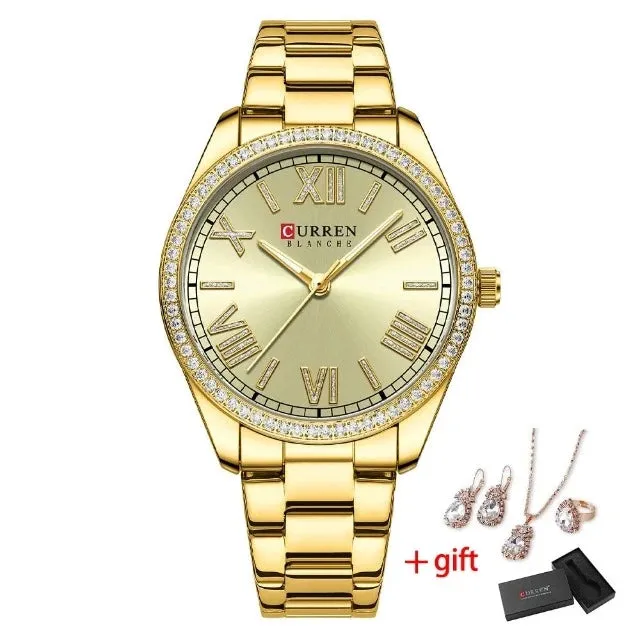 Elegance Meets Precision: CURREN Luminous Women Watch Set