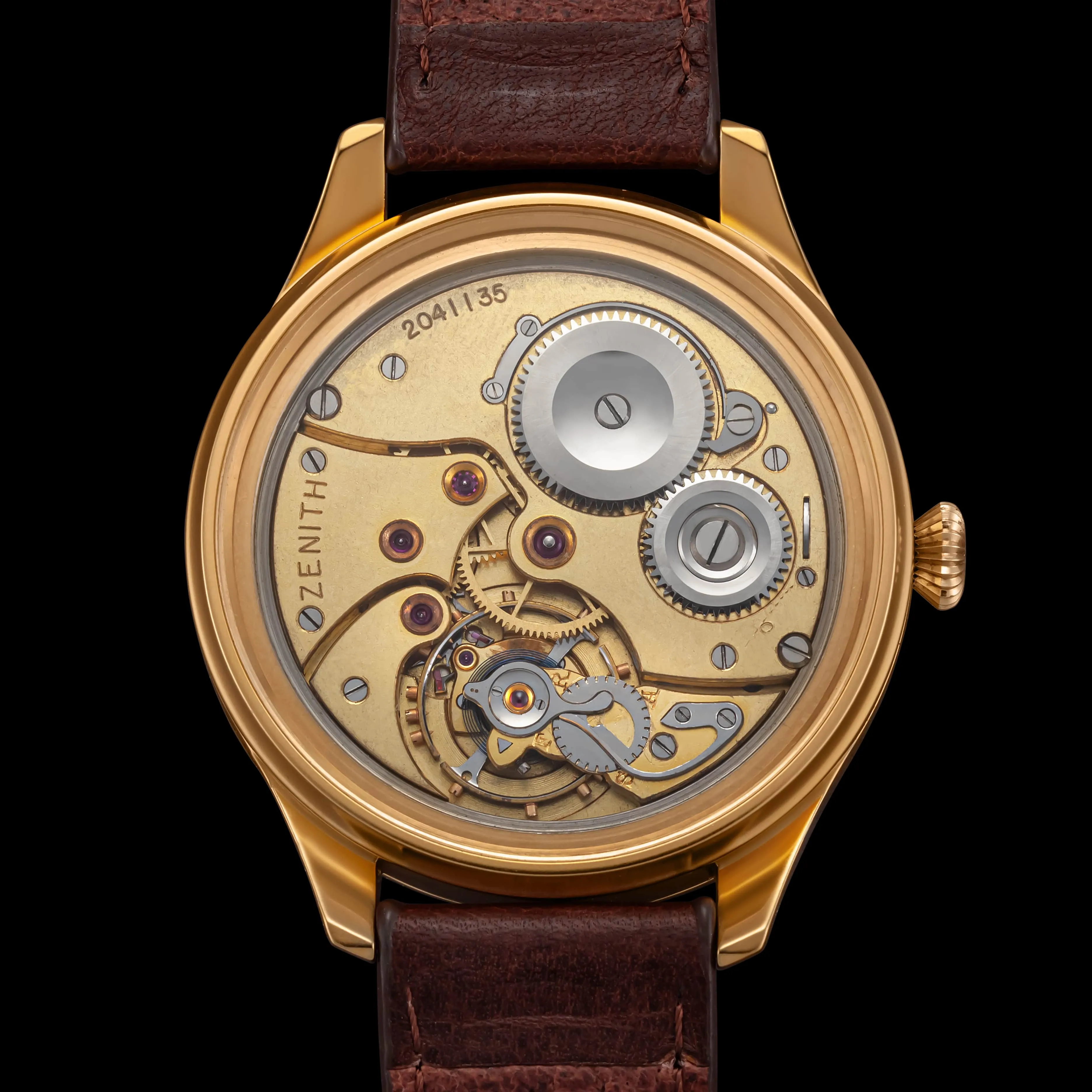 GLOBE Men's Artisan Wristwatch fits Vintage 1916 Swiss Mechanical Movement