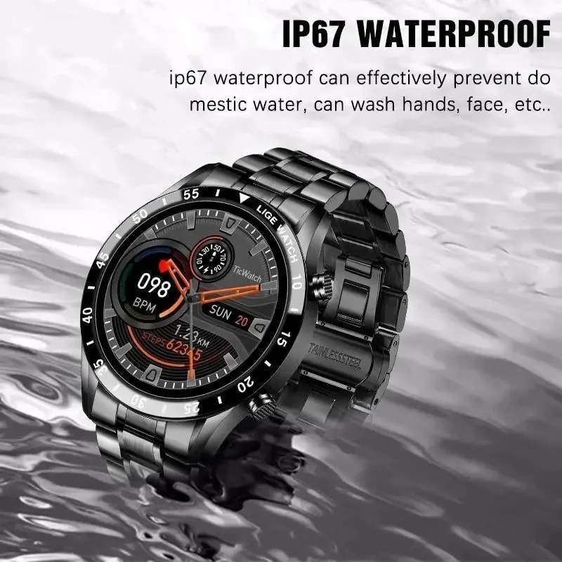 Hudlot - Bluetooth Call Blood Pressure Heart Rate Monitoring Multifunctional Sports Smartwatch