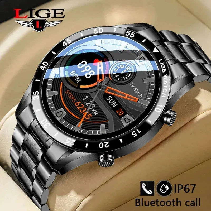 Hudlot - Bluetooth Call Blood Pressure Heart Rate Monitoring Multifunctional Sports Smartwatch