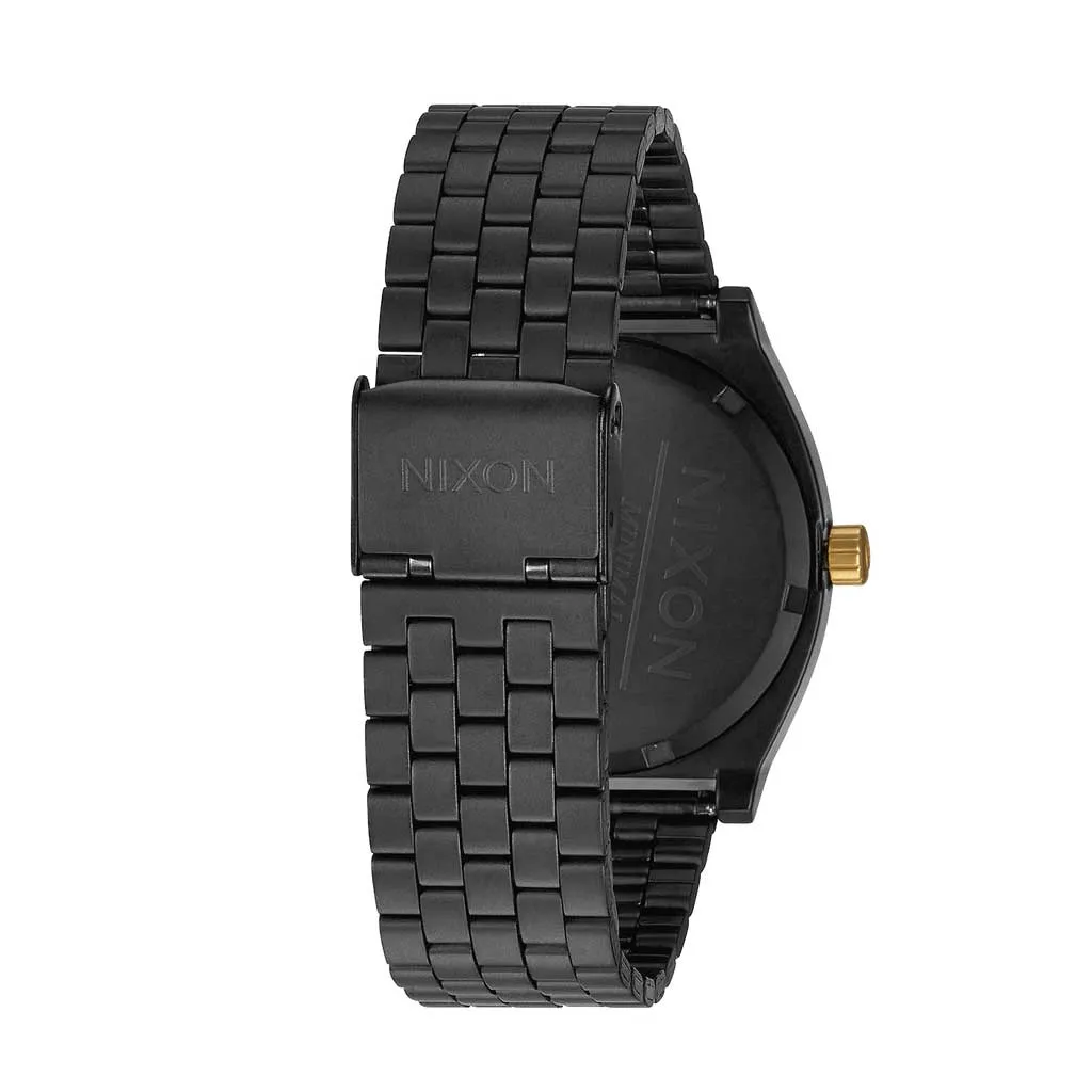 Nixon Time Teller - Matte Black/Gold