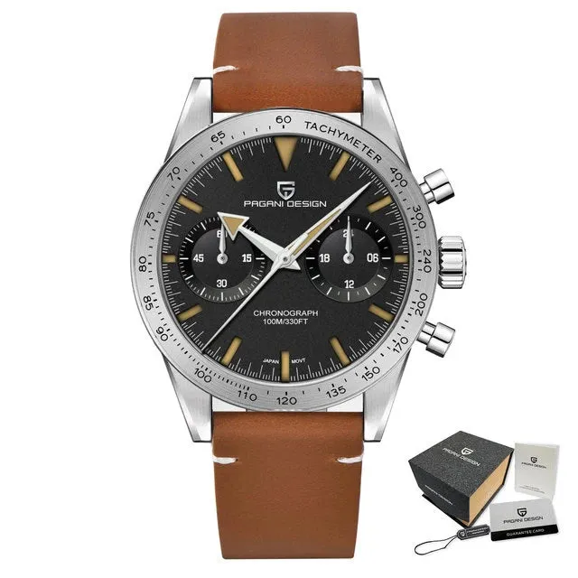 PAGANI DESIGN 1766 Quarzuhr mit Chronograph & VK64 Uhrwerk