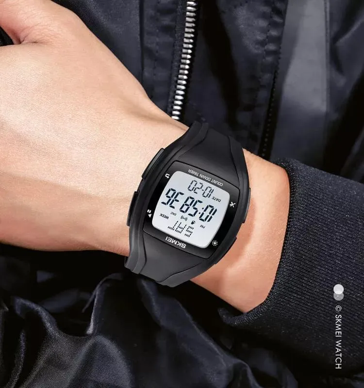 Skmei 1610 Original Digital Oval Shape Sport watch unisex watch for MEN & Women