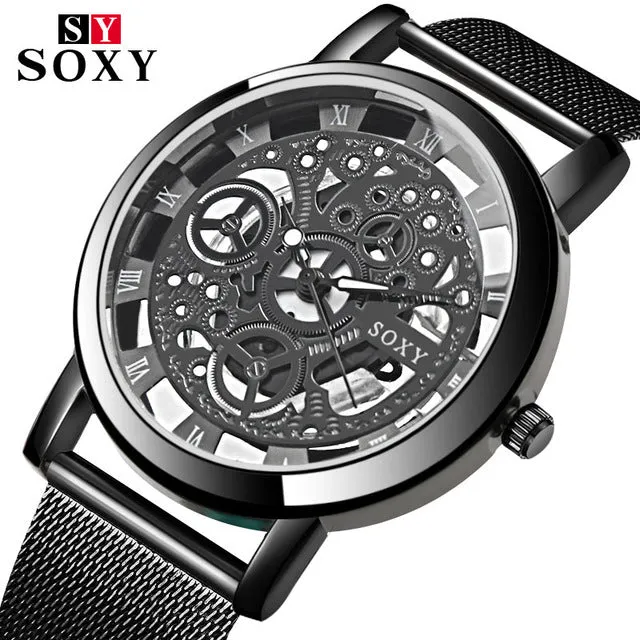 SOXY Hollow Mechanical Wrist Watch