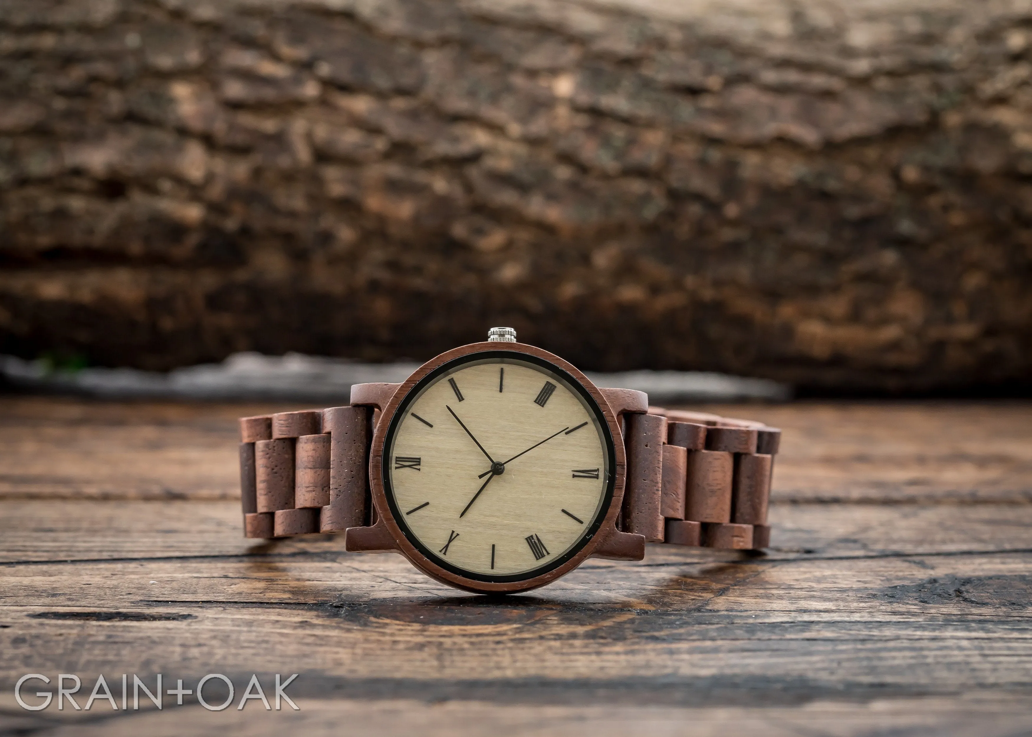The Cedric Walnut | Set of 4