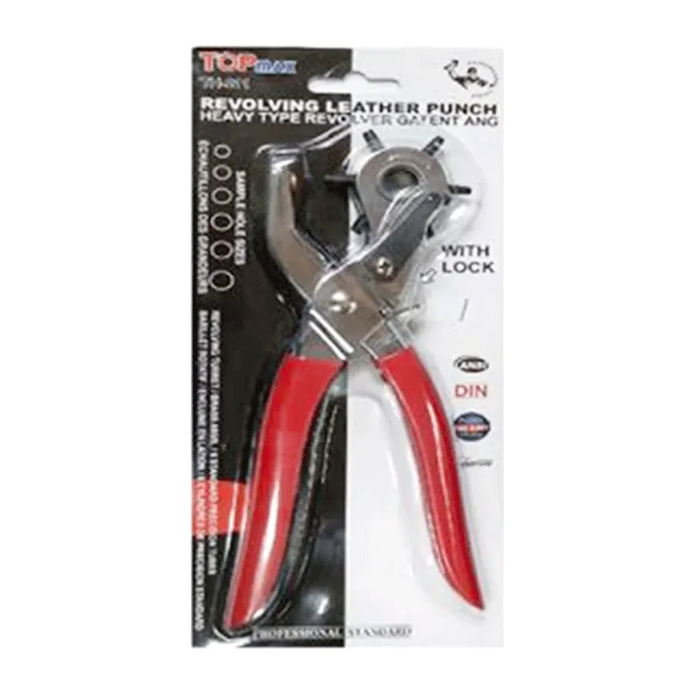 TopMax TH-211 Revolving Leather Punch